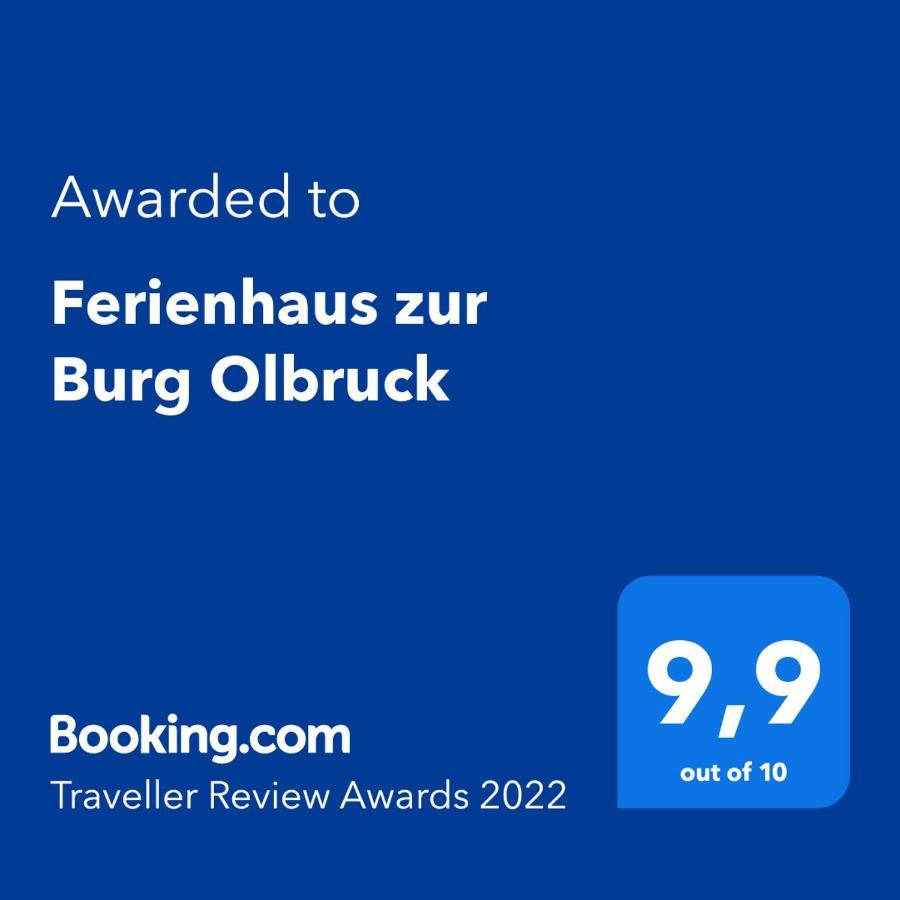Ferienhaus Zur Burg Olbruck Hain  Dış mekan fotoğraf